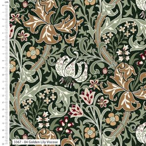 William Morris Viscose Prints Golden Lily | 