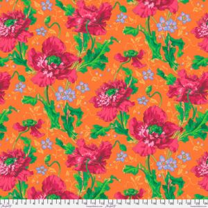 Kaffe Fassett Collective Papaver fabric Red | 