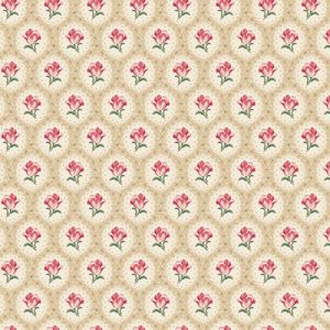 Midnight Meadow fabric: Cameo, Tan | 