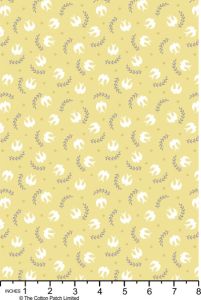 Spring Treats Fabric: Spring Hare Yellow (per 1/4 metre) | 