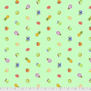 Tula Pink Daydreamer fabric: Forbidden Fruit Snacks Mojito (per 1/4 metre) | 