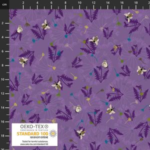 Spread the Seeds fabrics: Dandelion Plant and Bee Lilac | 