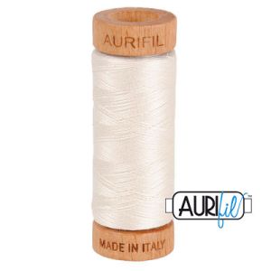 Aurifil 80 Cotton Thread 2311 Muslin 274m | 