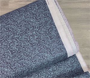 William Morris Quilt Backs: Willow Boughs Navy 108'  (per 1/4 metre) | 