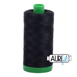 Aurifil 40 Cotton Thread 2692 Black | 