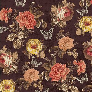 Spring Meadow Fabric: Spring Meadow Walnut (per 1/4 metre) | 