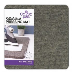 Wool Pressing Mat 8 1/2'' Square Gypsy Quilter | 