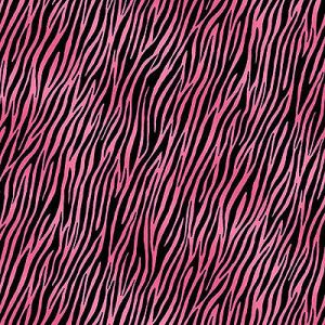 Jewel Tones Animal Prints fabric: Zebra Fuchsia (per 1/4  metre) | 