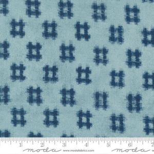 Indigo Blooming fabric: Bara Water | 