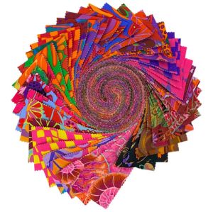 Kaffe Fassett Collective Autumn 2024 2.5" Design Strips, Hot | 