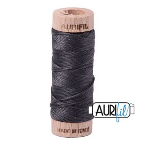 Aurifil Floss Cotton Thread 2630 Dark Pewter | 