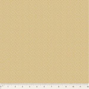 Alexandra Fabric: Stitched Scallop Gold (per 1/4 metre) | 