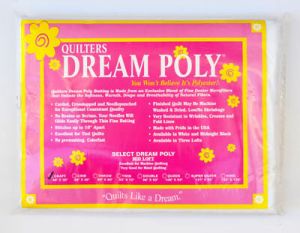 Quilters Dream Polyester Wadding, Poly Select Craft Size | 