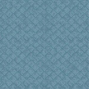 Quilters Basic Harmony: Diamonds Mid Blue (per 1/4 metre) | 