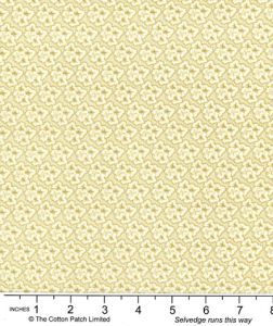 Country Coordinates fabric: Leaf Trellis Cream (per 1/4 metre) | 