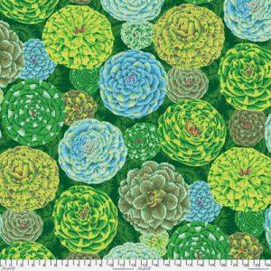 Kaffe Fassett Collective Japonica fabric Green | 