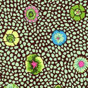 Kaffe Fassett Fabric Guinea Flower Green (per 1/4 metre) | 