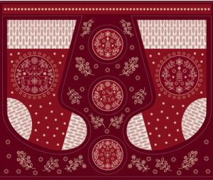 Saariselka Stocking Panel 90cm | 