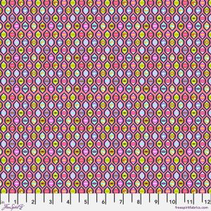 Tabby Road Deja Vu fabric: Cats Eyes, Prism | 