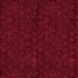 Blessings of Home fabric: Monotone Sunflowers Red (per 1/4 metre) | 