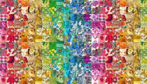 Vintage Soul fabric Moda: Rainbow Patchwork | 