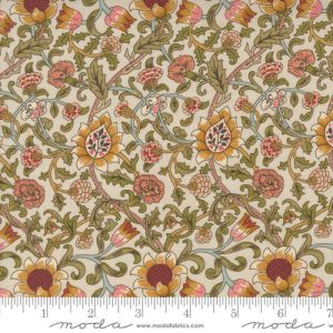 Morris Manor fabric: Evenlode, Porcelain | 