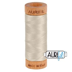 Aurifil 80 Cotton Thread 6725 Moondust 274m | 