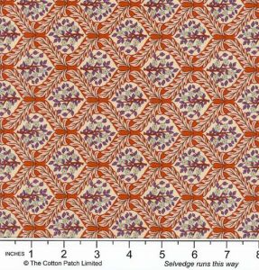 Isabella fabric: Hidcote Tree on Terracotta | 