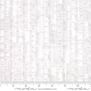 Music Fabric: Composition Notes on White (per 1/4 metre) | 