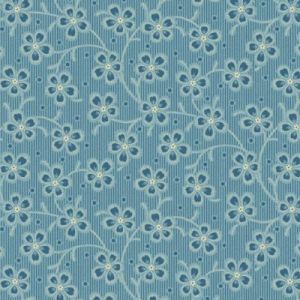 Cocoa Blue fabric: Columbine Bluebonnet (per 1/4 metre) | 