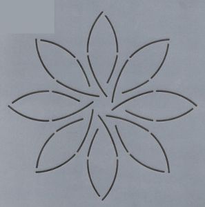 Quilt Stencil  5' Pinwheel | 