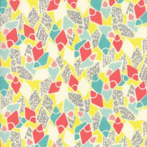 Remix by Jen Kingwell: Limoncello Geo (per 1/4 metre) | 