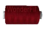 Konfetti Thread: 50wt 3 ply 100% Cotton. 1000m Spool Burgundy | 