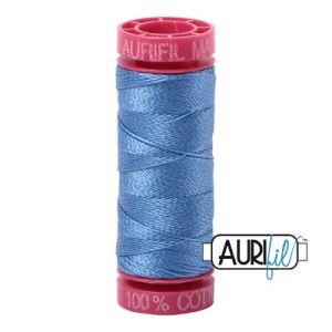 Aurifil 12 Cotton Thread 2725 Light Wedgewood | 