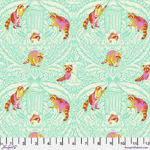 Tula Pink Tiny Beasts fabric: One Man's Trash Glow (per 1/4 metre) | 