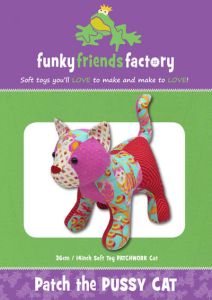 Funky Friends Factory: Patch the Pussycat Soft Toy Pattern | 