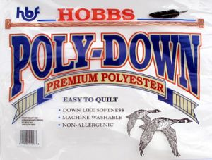 Hobbs Polydown Polyester Wadding: Full Size | 