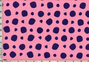 Nordic Garden Dream: Blobs Pink (per 1/4 metre) | 