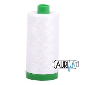 Aurifil 40 Cotton Thread Natural White Thread 2021 | 