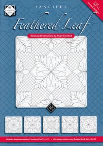 Feathered Leaf  Squared Up Pattern by Angela Attwood | 