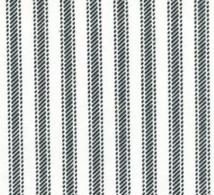 Navy Stripe Ticking (44/45') (per 1/4 metre) | 