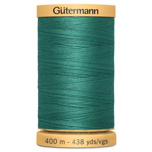 Gutermann Natural Cotton 50 Weight Thread 400m 8244 Emerald | 