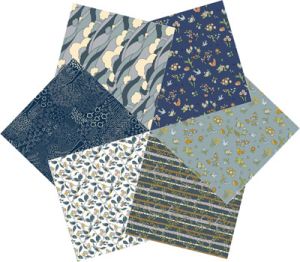 Liberty Woodland Walk Lake Fat Quarter Pack | 