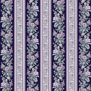 Purple Majesty fabric: Repeating Stripe Purple (per 1/4 metre) | 