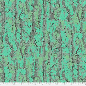 Trees fabric: Walnut Bark Aqua (per 1/4 metre) | 