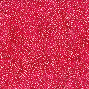 Hoffman Batik fabric: Bali Dots Strawberry (per 1/4 metre) | 