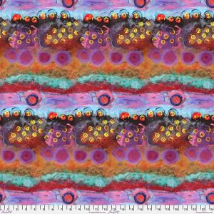 Dance of Dreams fabric: Paradise, Mulberry | 