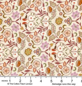 Isabella fabric: Isabella, Spiced Plum | 