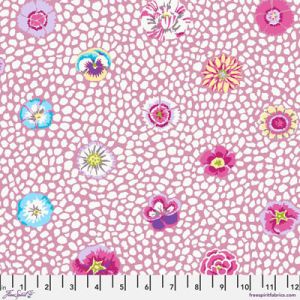 Kaffe Fassett Fabric Guinea Flower Mauve (per 1/4 metre) | 