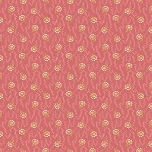 Lady Tulip fabric: Meadowland Dusty Rose (per 1/4 metre) | 